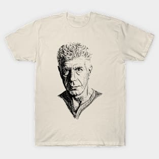 vintage anthony bourdain Legendary Chef T-Shirt